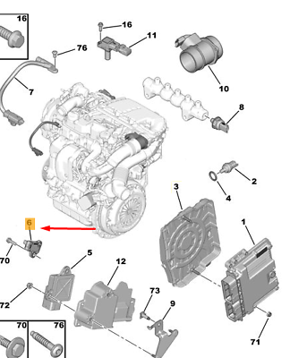 Peugeot%20208%20Krank%20Devir%20Sensörü%20EURO%206%20-%209677539480%20-%20ORJİNAL