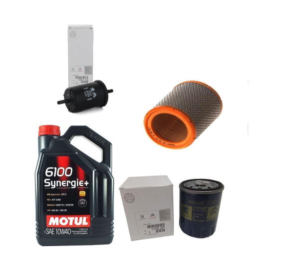 Citroen ax Bakım set Motul 10w40 Hava Yağ Yakıt Fİltre