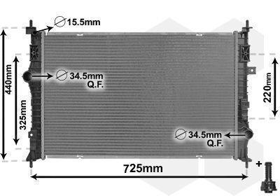 Citroen Berlingo Su Radyatörü 9678711180 - 1609961580